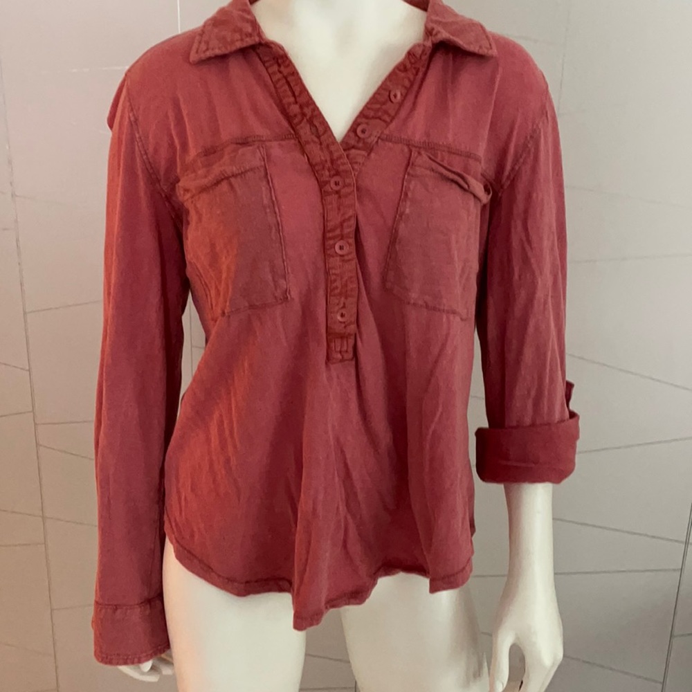 Anthropologie Pilcro & the Letterpress shirt